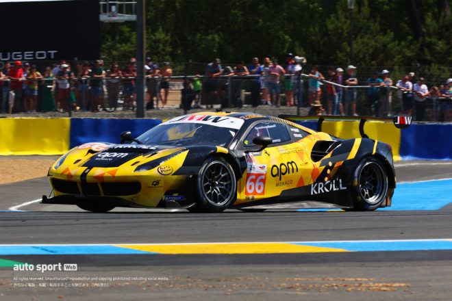 ＃66 フェラーリ488 GTEエボJMWモータースポーツT.ノイバウアー／L.プレッテ／G.ペトロベッリ