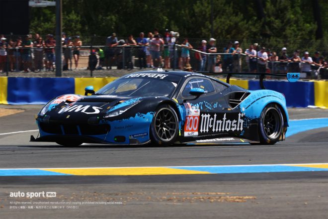 ＃100 フェラーリ488 GTEエボワーケンホルスト・モータースポーツC.ハル／A.ハリアント／J.シーガル