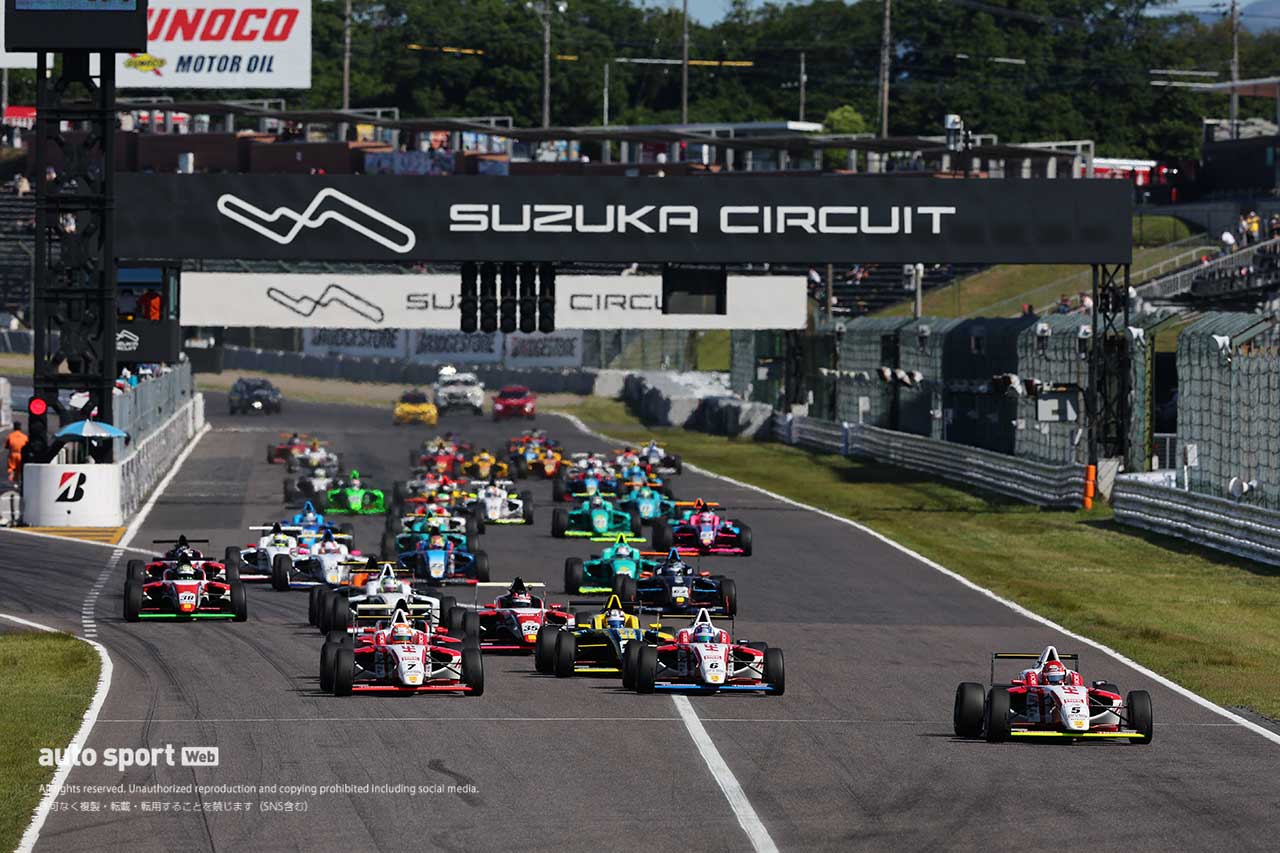 2023FIA-F4第4戦鈴鹿　決勝スタート