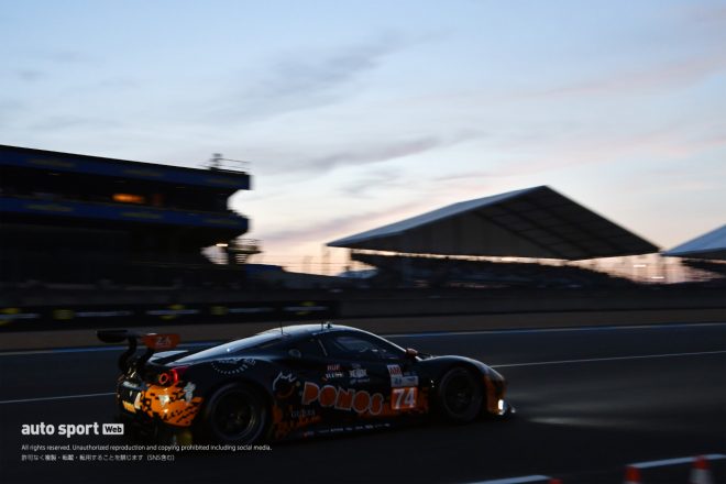 LMGTEアマクラスの最速タイムとなったケッセル・レーシングの74号車フェラーリ488 GTE Evo