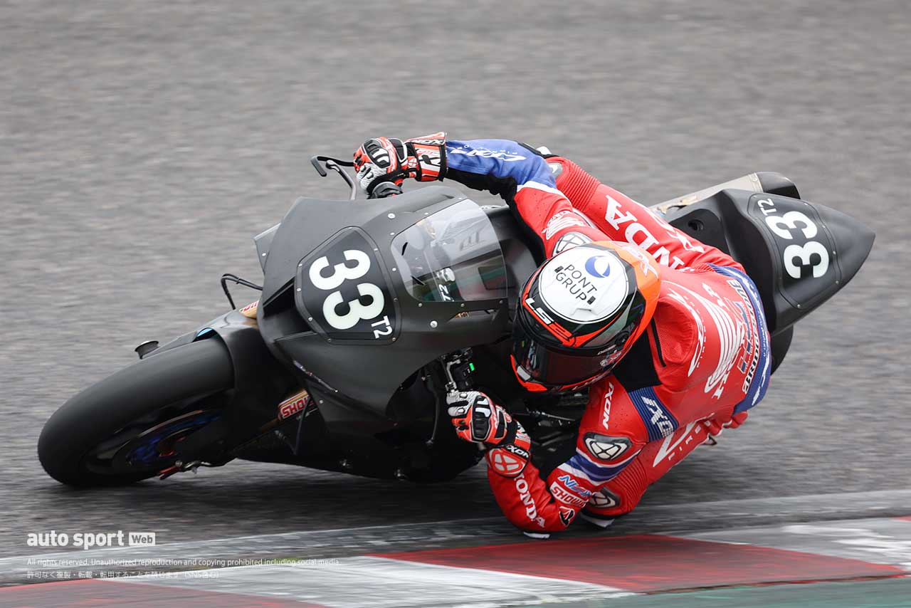 チャビ・ビエルゲ（Team HRC）／2023鈴鹿8時間耐久ロードレース タイヤメーカーテスト