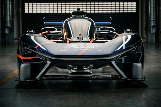 水素カテゴリーへの参戦に向けたプロトタイプ車両『GR H2 Racing Concept』