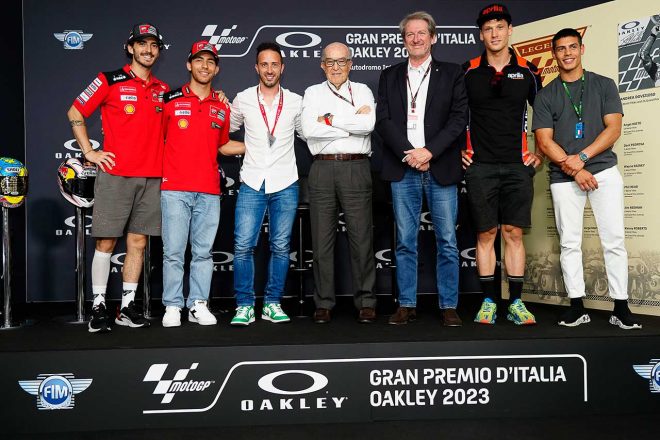 アンドレア・ドヴィツィオーゾのMotoGP殿堂入りセレモニー／2023MotoGP第6戦イタリアGP