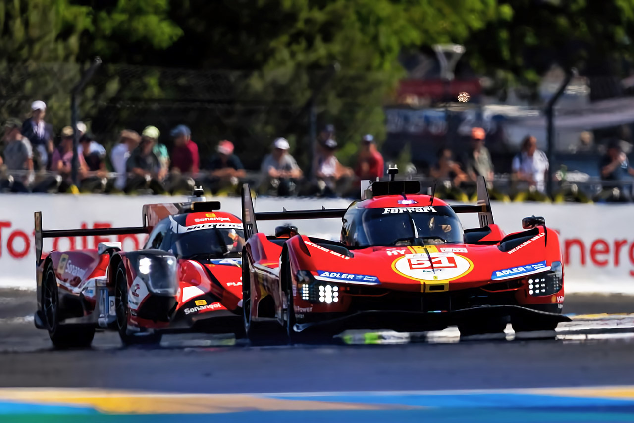 51号車フェラーリ499P（フェラーリAFコルセ）　2023年WEC第4戦ル・マン24時間レース