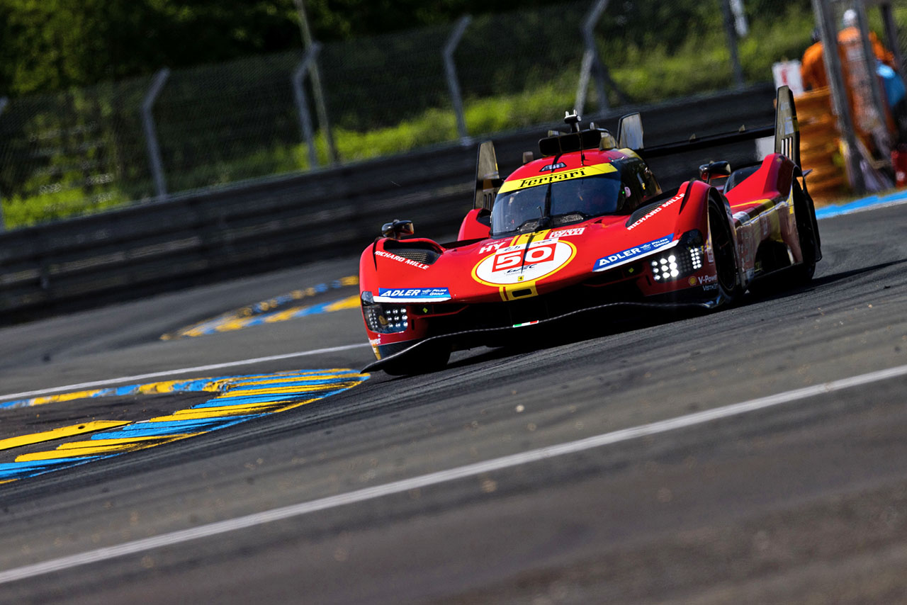 50号車フェラーリ499P（フェラーリAFコルセ）　2023年WEC第4戦ル・マン24時間レース