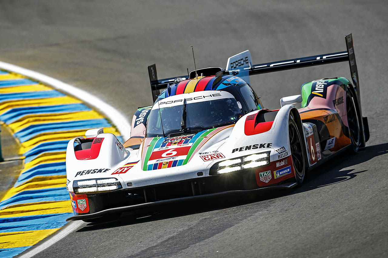 6号車ポルシェ963（ポルシェ・ペンスキー・モータースポーツ）　2023年WEC第4戦ル・マン24時間レース