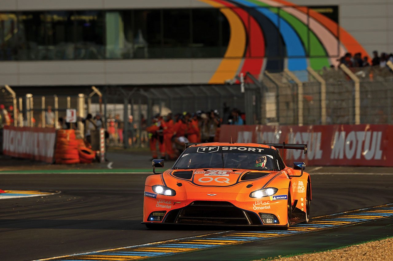 25号車アストンマーティン・バンテージAMR（ORT・バイ・TF）　2023年WEC第4戦ル・マン24時間レース
