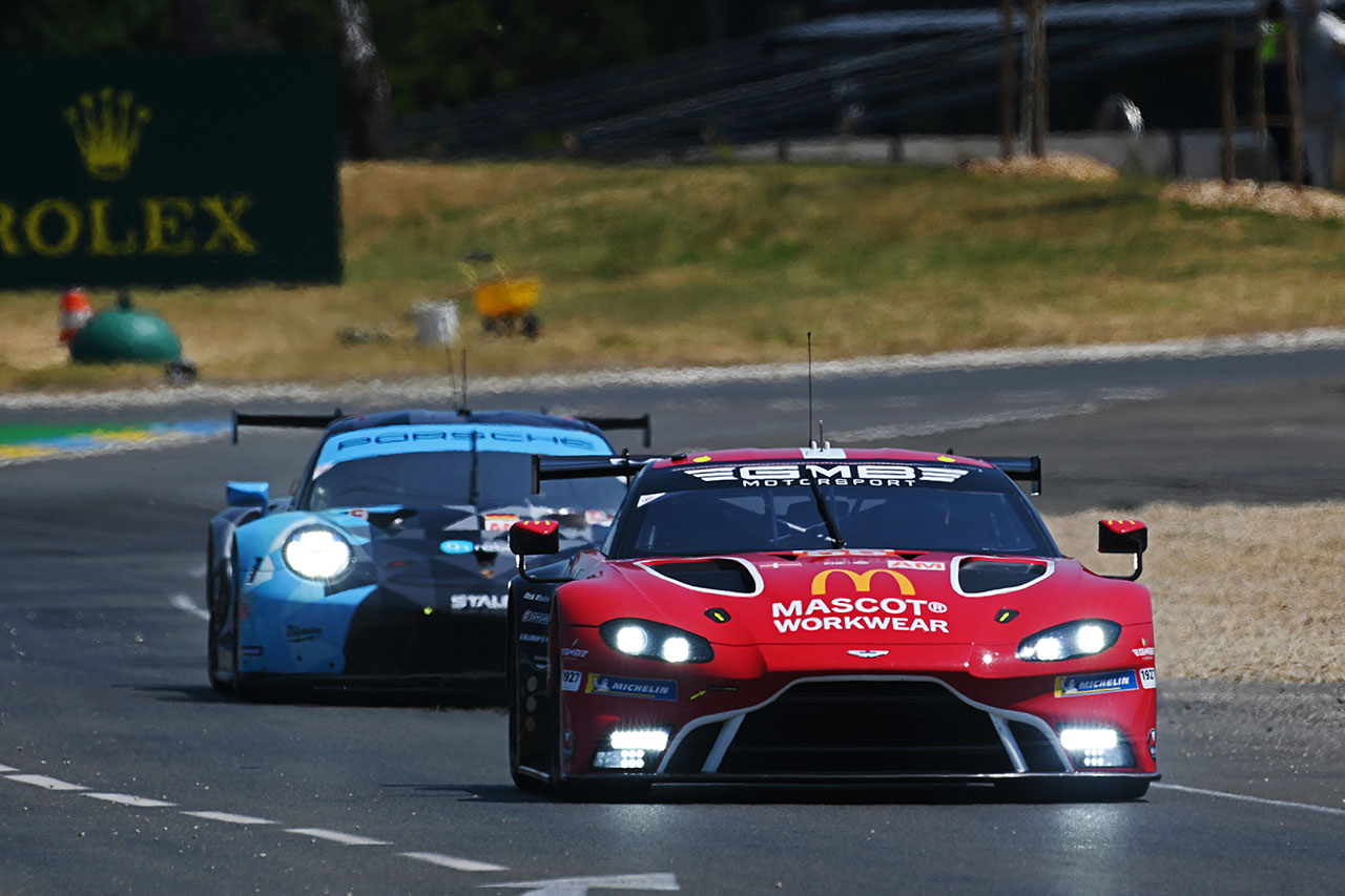 55号車アストンマーティン・バンテージAMR（GMBモータースポーツ）　2023年WEC第4戦ル・マン24時間レース