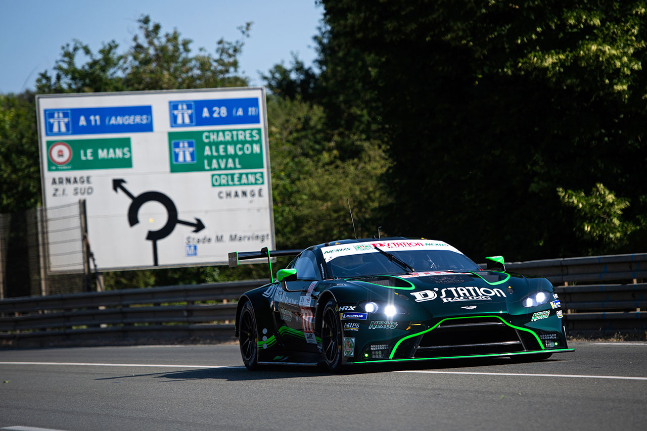 777号車アストンマーティン・バンテージAMR（Dステーション・レーシング）　2023年WEC第4戦ル・マン24時レース