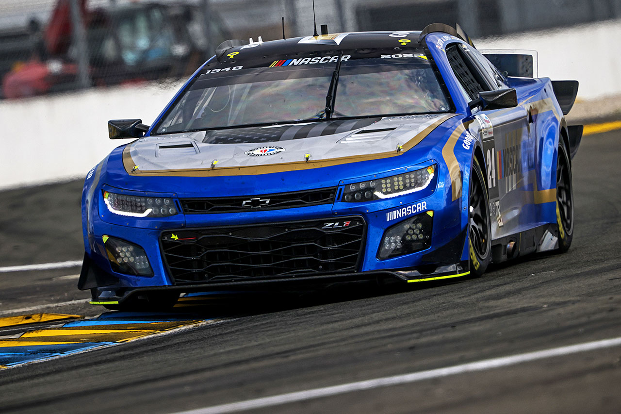 24号車シボレー・カマロZL1（ヘンドリック・モータースポーツ）　2023年WEC第4戦ル・マン24時間レース