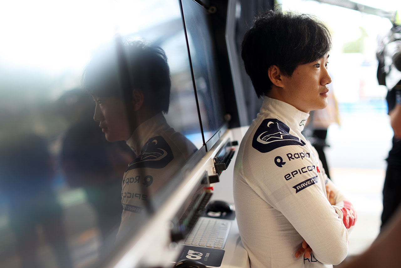 2023年F1第8戦スペインGP　角田裕毅（アルファタウリ）
