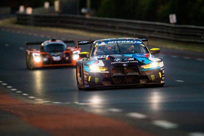 バレンティーノ・ロッシもステアリングを握るチームWRTの46号車BMW M4 GT3　2023ロード・トゥ・ルマン