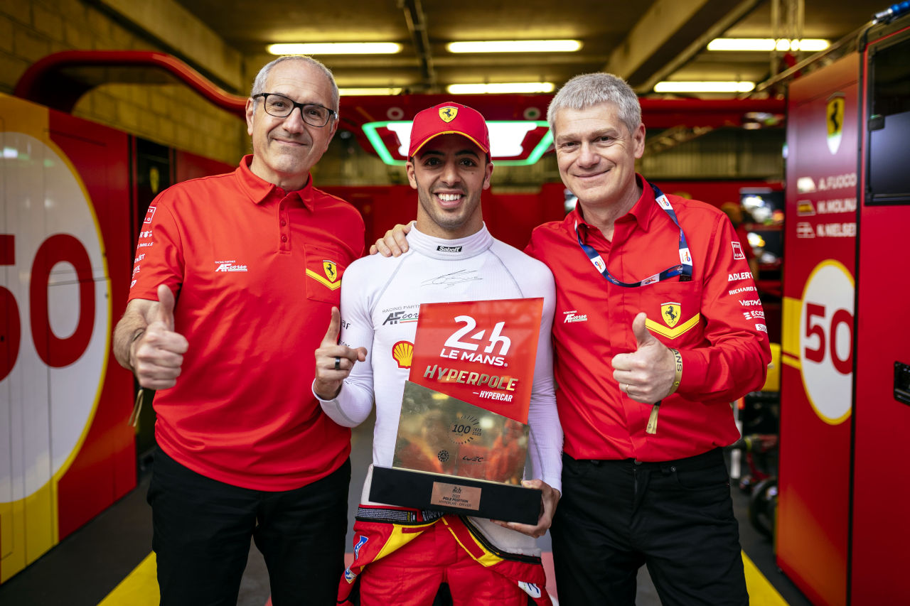 左からフェルディナンド・カニッツォ、アントニオ・フォコ、アントネッロ・コレッタ