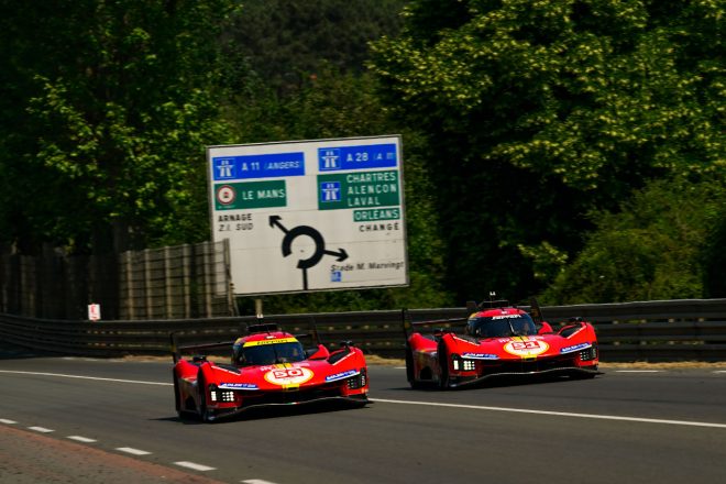 フェラーリAFコルセの50号車、51号車フェラーリ499P　2023年WEC第4戦ル・マン24時間レース