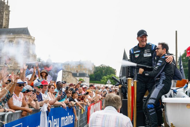 デンプシー・プロトン・レーシングのクリスチャン・リードとジュリアン・アンドラウアー