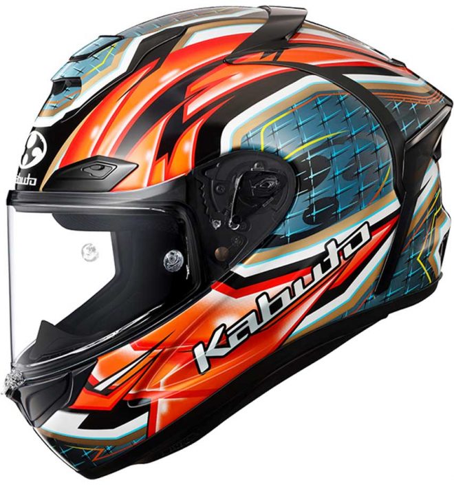 Kabuto F-17 GLANZ（レッドグレー）