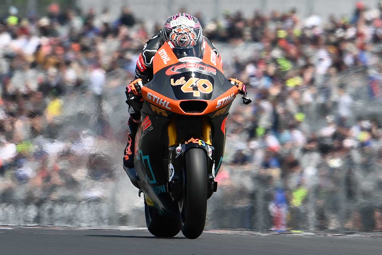 2023Moto2：アロン・カネト（Pons Wegow Los40）