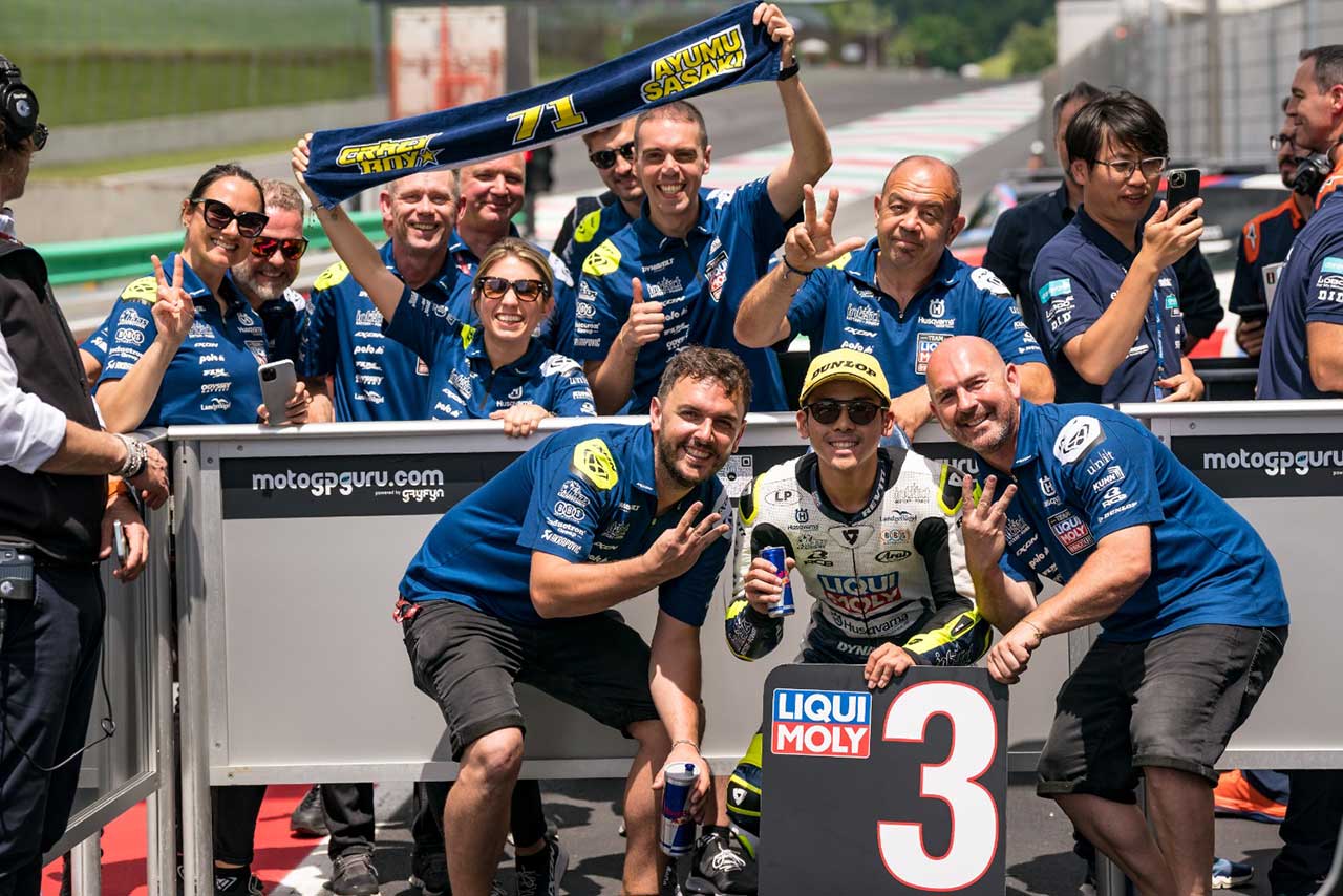 Moto3：佐々木歩夢（Liqui Moly Husqvarna Intact GP）／2023MotoGP第6戦イタリアGP 予選