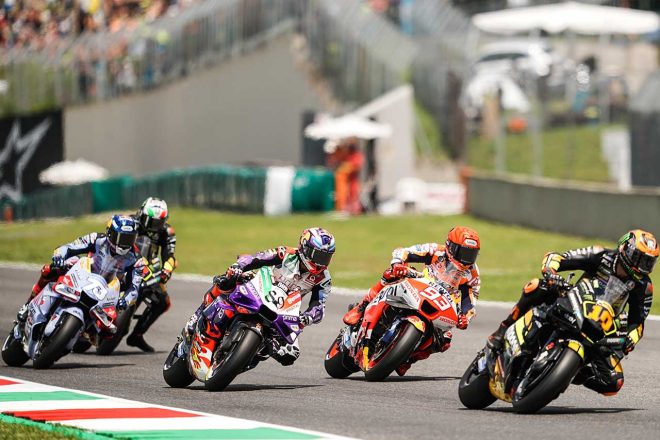 2023MotoGP第6戦イタリアGP トップ争い