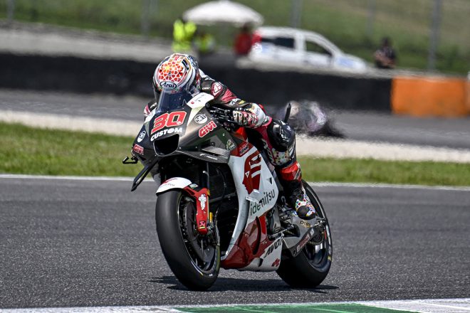 中上貴晶（LCRホンダ・イデミツ）／2023MotoGP第6戦イタリアGP 決勝