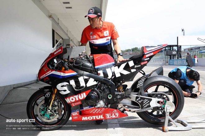ヨシムラSERT MotulのスズキGSX-R1000R／2023鈴鹿8耐合同テスト