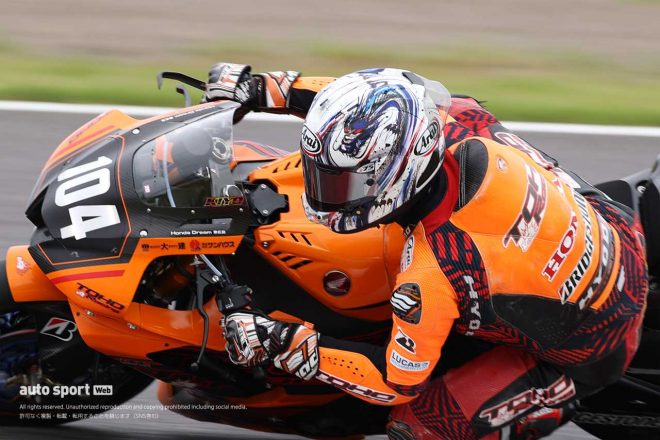 清成龍一（TOHO Racing）／2023鈴鹿8耐合同テスト