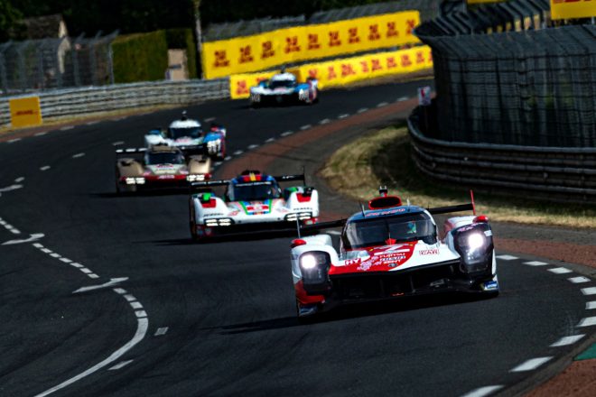アクシデントに巻き込まれリタイアとなった7号車トヨタGR010ハイブリッド　2023年WEC第4戦ル・マン24時間レース