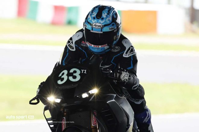 タラン・マッケンジー（Team HRC）／2023鈴鹿8耐合同テスト