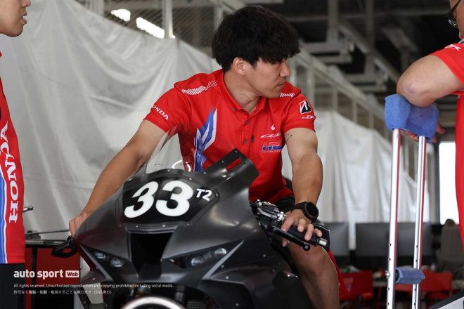 長島哲太（Team HRC）／2023鈴鹿8耐合同テスト