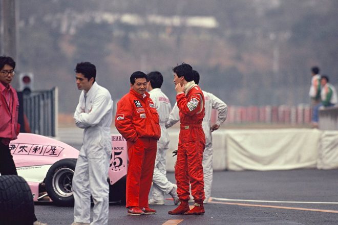 1989年の森脇さん率いるチーム・ノバは、前年のF3チャンピオンである中谷明彦を起用して全日本F3000に参戦。「“ドライバーが思ったように挙動するクルマを作ること”を常にポリシーとしてやってきた」と森脇さんは言う。