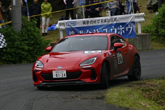 竹内源樹／木村悟士組（YH CUSCO 大阪冷研 BRZ）　2023全日本ラリー第5戦丹後