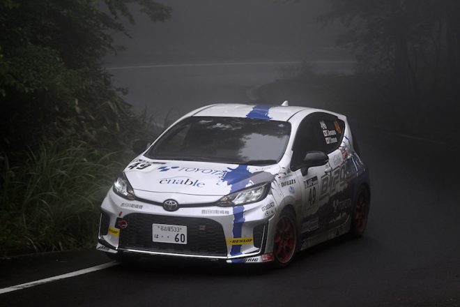 天野智之／井上裕紀子組（豊田自動織機・DLアクアGR SPORT）　2023全日本ラリー第5戦丹後