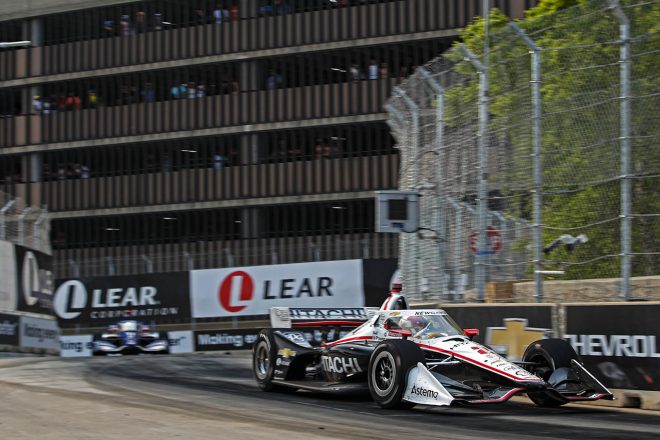 NTTインディカー・シリーズ第7戦デトロイトGP ジョセフ・ニューガーデン(チーム・ペンスキー)