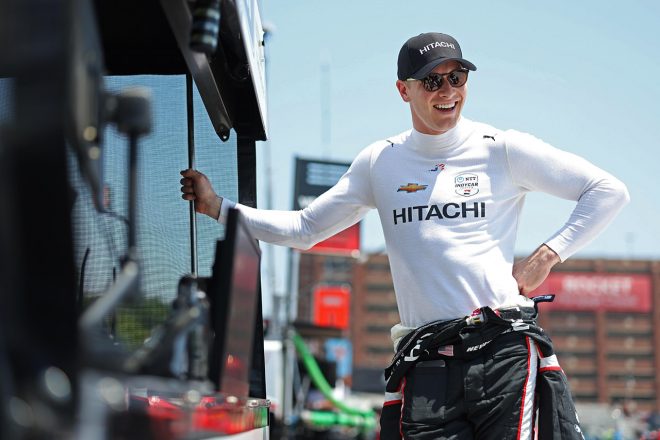 NTTインディカー・シリーズ第7戦デトロイトGP ジョセフ・ニューガーデン(チーム・ペンスキー)