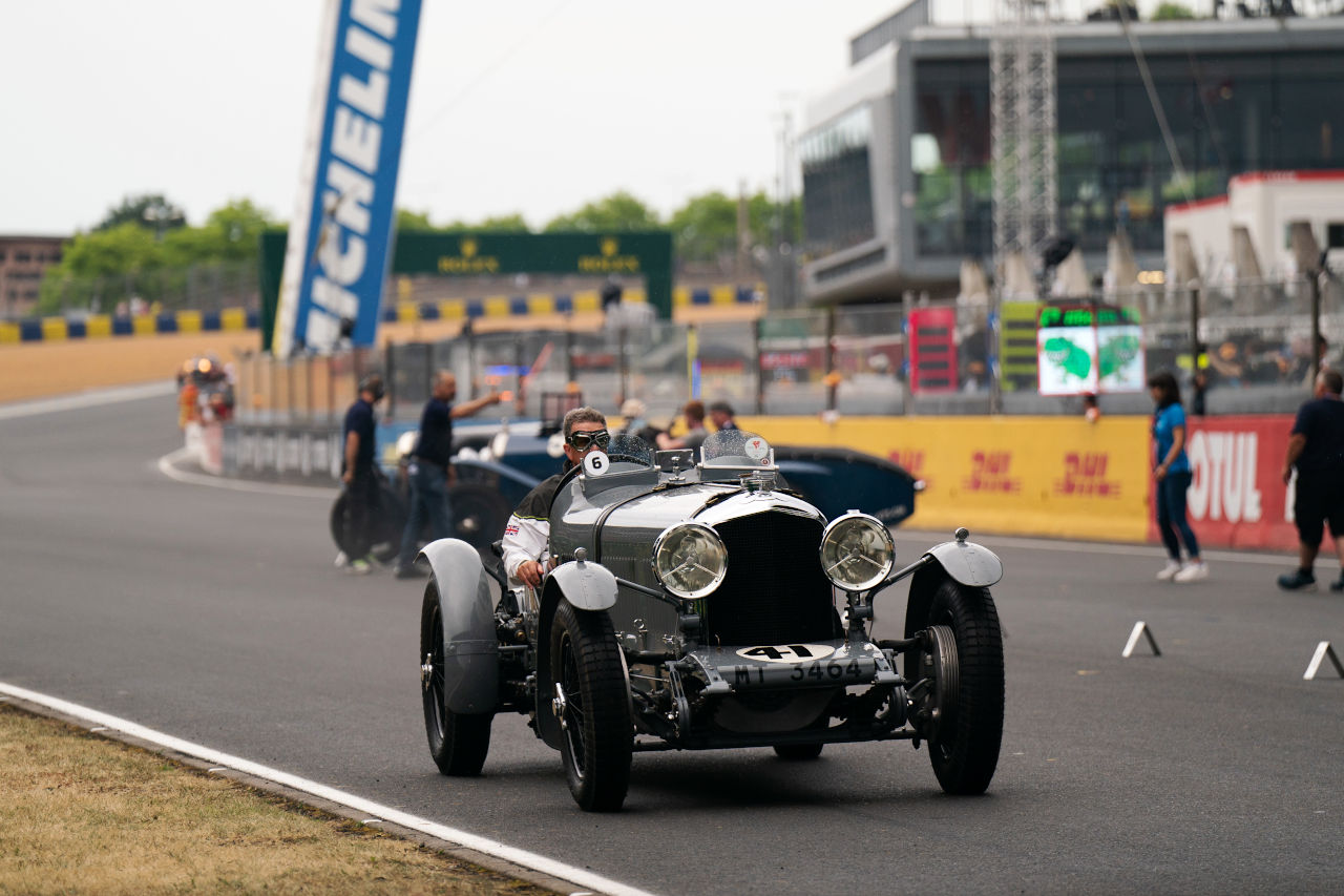 ル・マン・クラシックに出場する“ベントレー・コンティニュエーション・シリーズ”のブロワー