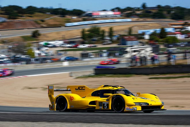 2023年IMSA第4戦ラグナ・セカで初陣を迎えたJDCミラー・モータースポーツの5号車ポルシェ963