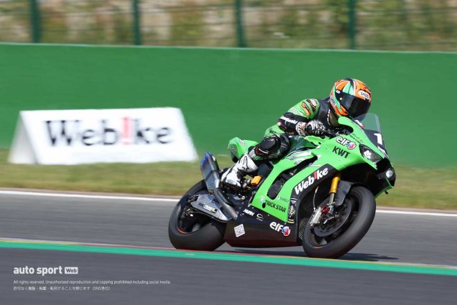 渡辺一樹（TEAM KAWASAKI WEBIKE TRICKSTAR）／2023EWC第2戦スパ24時間 予選
