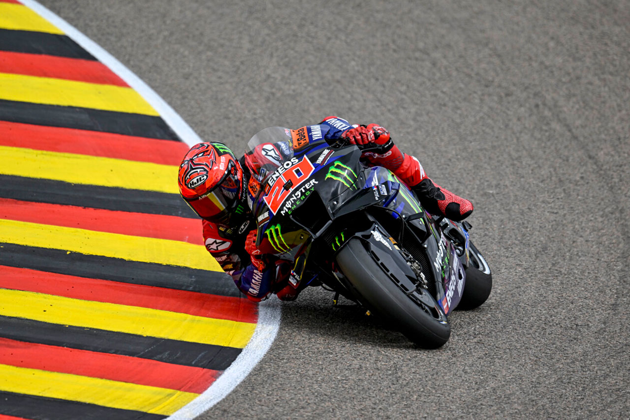ファビオ・クアルタラロ（モンスターエナジー・ヤマハMotoGP）／2023MotoGP第7戦ドイツGP初日