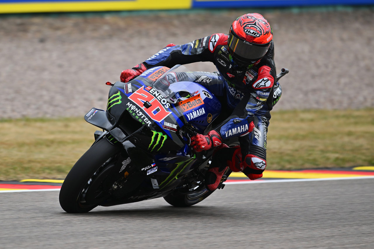 ファビオ・クアルタラロ（モンスターエナジー・ヤマハMotoGP）／2023MotoGP第7戦ドイツGP初日