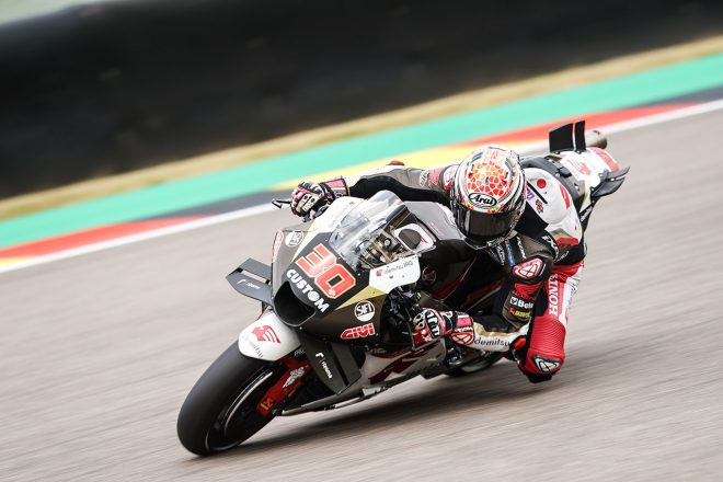 中上貴晶（LCRホンダ・イデミツ）／2023MotoGP第7戦ドイツGP 初日