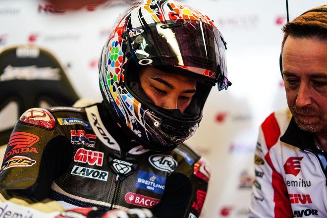 中上貴晶（LCRホンダ・イデミツ）／2023MotoGP第7戦ドイツGP 初日