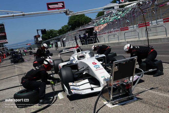 2023スーパーフォーミュラ第5戦SUGO　牧野任祐（DOCOMO TEAM DANDELION RACING）