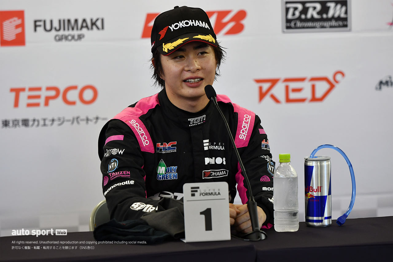 2023スーパーフォーミュラ第5戦SUGO　大湯都史樹（TGM Grand Prix）