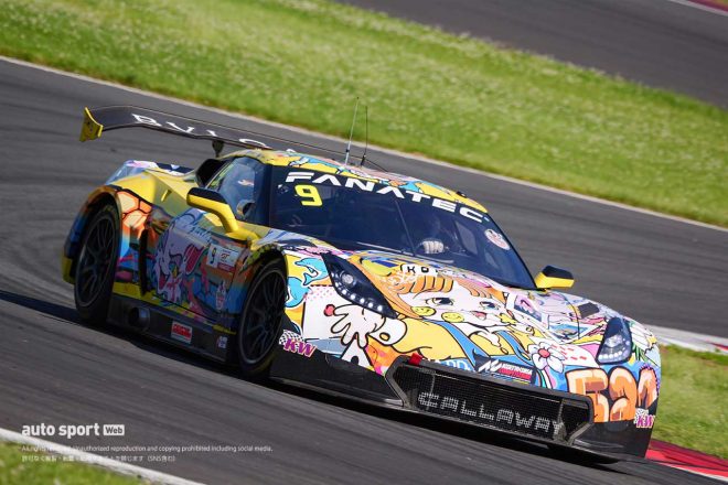 2023GTワールドチャレンジ・アジア第3戦富士　ビンゴ・レーシングの9号車コルベットC7 GT3-R（武井真司／飯田章）