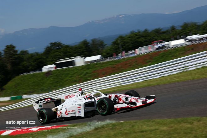 2023スーパーフォーミュラ第5戦SUGO　大嶋和也（docomo business ROOKIE）