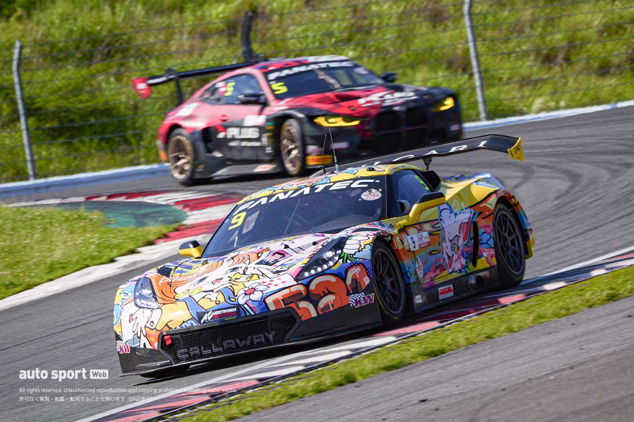 2023GTワールドチャレンジ・アジア第3戦富士　ビンゴ・レーシングの9号車コルベットC7 GT3-R（武井真司／飯田章）