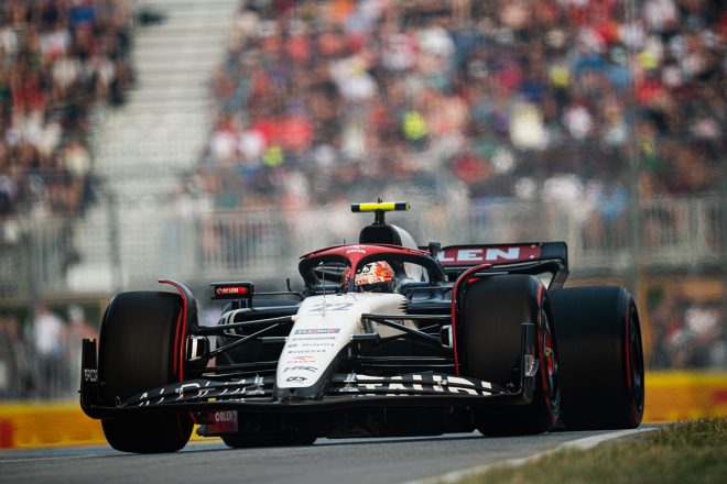 2023年F1第9戦カナダGP　角田裕毅（アルファタウリ）
