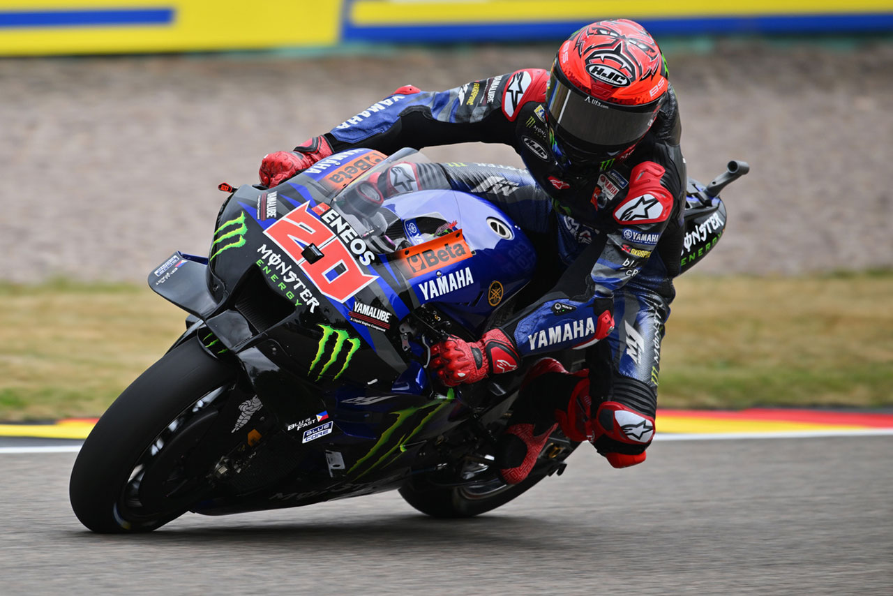 ファビオ・クアルタラロ（モンスターエナジー・ヤマハMotoGP）／2023MotoGP第7戦ドイツGP