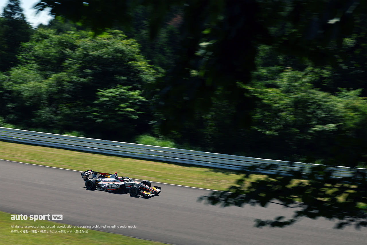 2023スーパーフォーミュラ第5戦SUGO　坪井翔（P.MU/CERUMO・INGING）