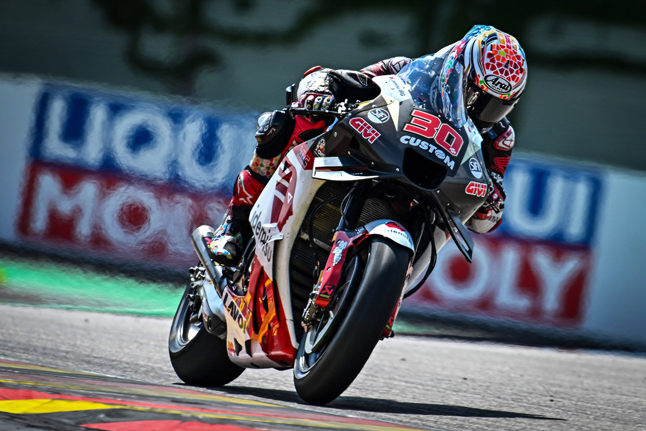 中上貴晶（LCRホンダ・イデミツ）／2023MotoGP第7戦ドイツGP 2日目